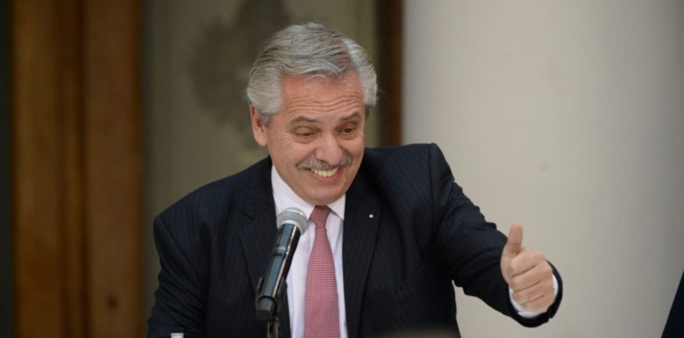 Alberto Fernández en la UNLP