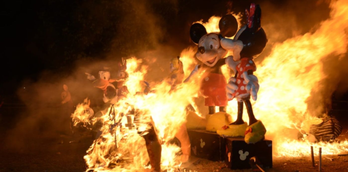 Quema de muñecos de fin de año - Quema de muñecos de fin de año 2022
