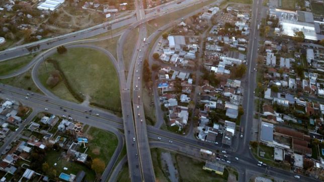 seis carriles, veredas y rampas: asi sera el nuevo puente sobre el arroyo del gato