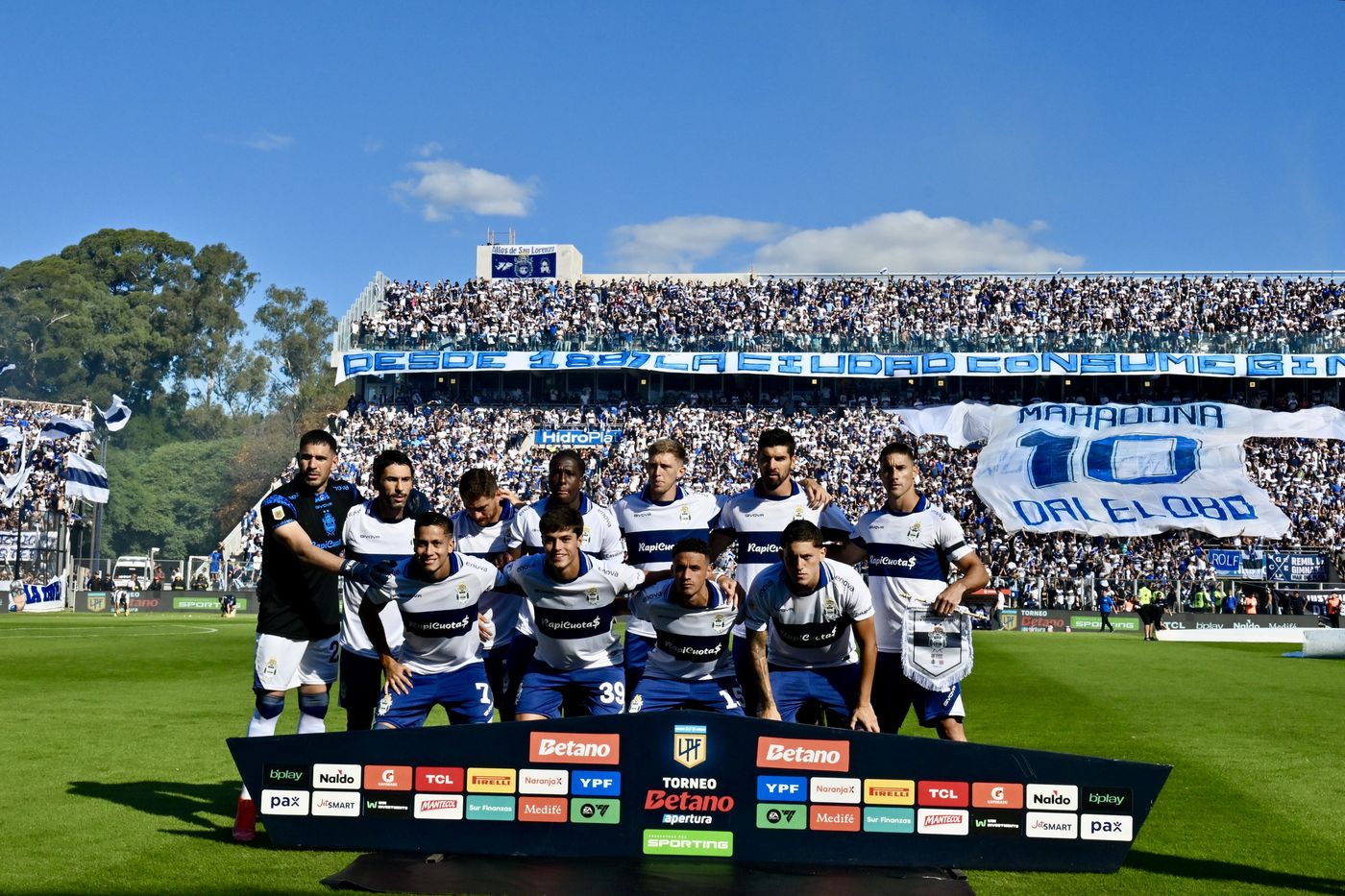 Gimnasia Estudiantes Clásico Platense formación