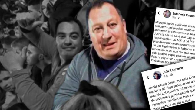 lo mato la policia: el dolor y la denuncia de los hijos de cesar lolo regueiro