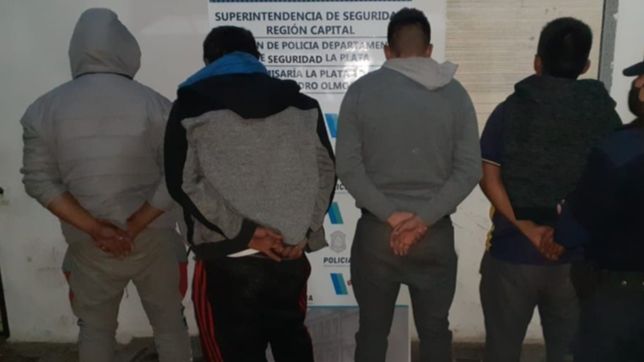 ocho personas fueron detenidas en operativos de control en la zona oeste de la plata