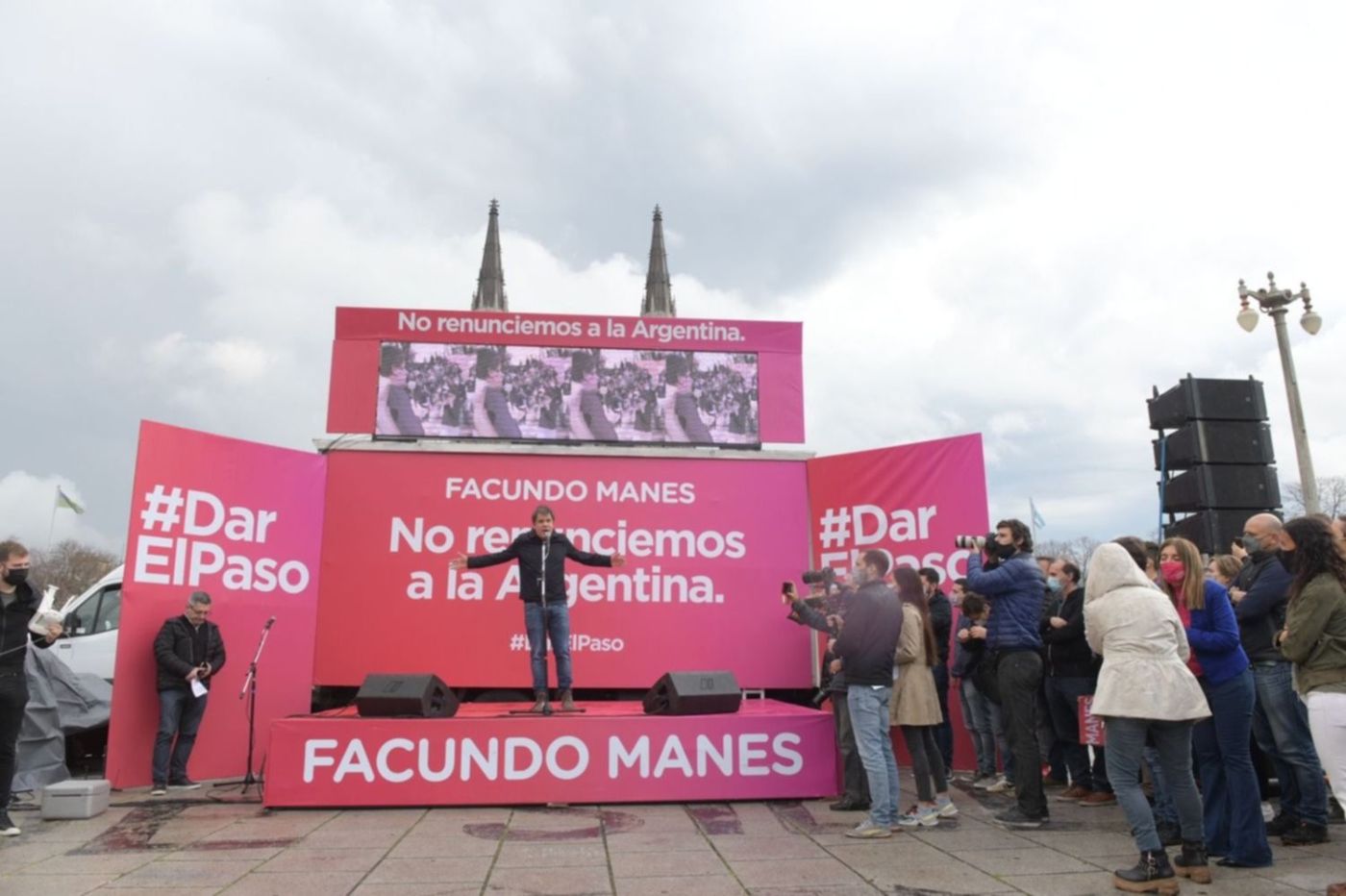 Facundo Manes en La Plata
