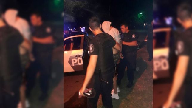 apunalo a su pareja, la dejo al borde de la muerte y dijo que habia sido un ladron