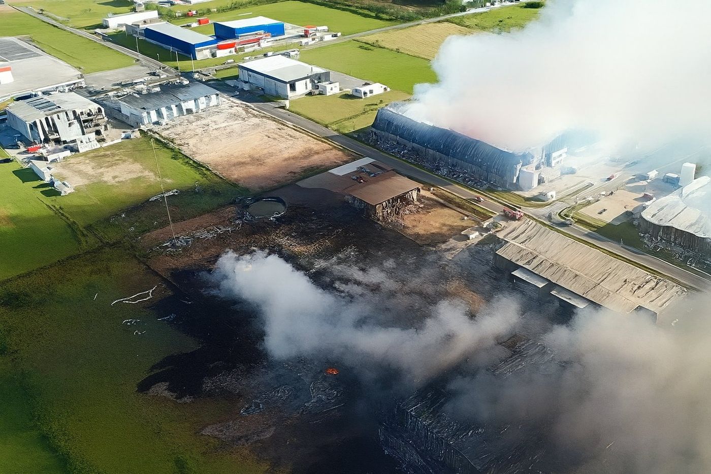 Incendio en Ezeiza 14