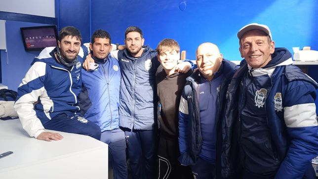 benja dominguez tuvo un conmovedor gesto solidario para ayudar a la cantera de gimnasia