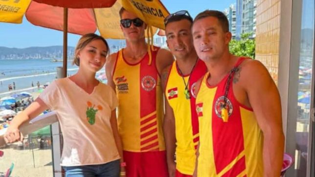 una joven platense le salvo la vida a un hombre que cayo de un acantilado en brasil