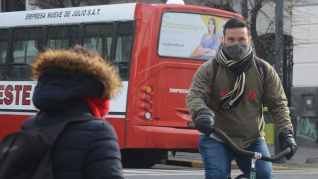 viernes fresco y con nubes en la previa de un fin de semana gris y helado
