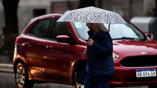 el dia despues del temporal: mas lluvias, vuelve el sol y asi seguira el clima en la plata