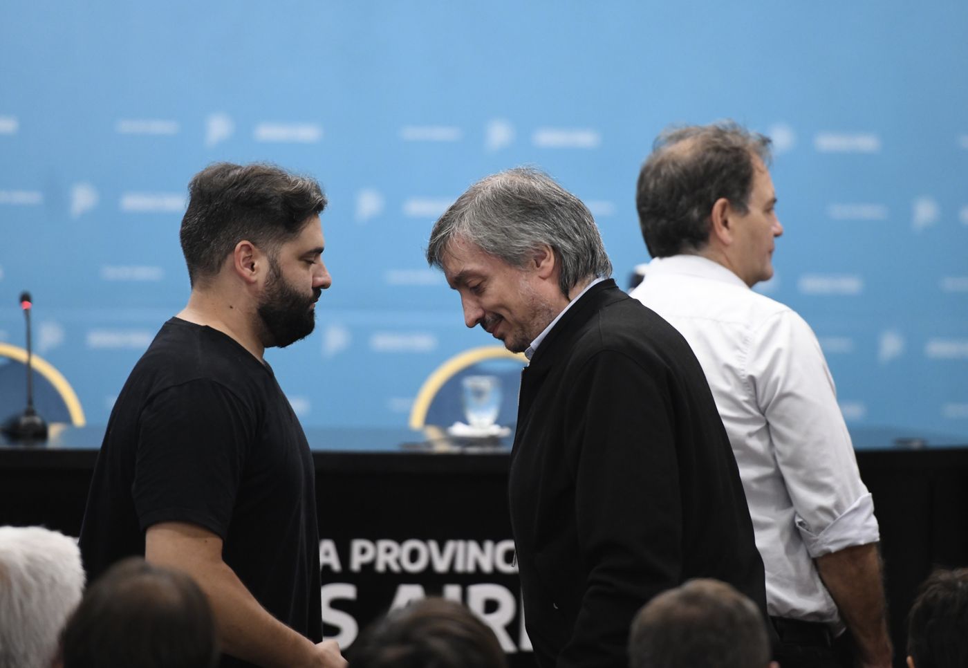 El titular del PJ Bonaerense M&aacute;ximo Kirchner fue el encargado de comandar el mitin ante las distintas tribus