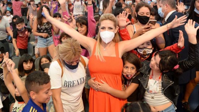 fabiola yanez encabezo el cierre del ano de la fundacion banco nacion en tecnopolis