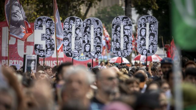 asi se vivio la marcha por la memoria, la verdad y la justicia en un nuevo 24 de marzo