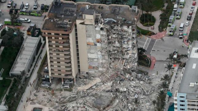 hallaron mas cuerpos bajo los escombros del edificio en miami y ya suman 32 muertes