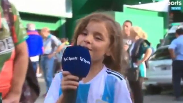 gimnasia: la cancion de una nena a maradona que emociona a todos