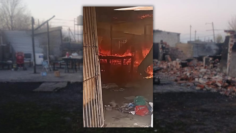 Un incendio destruyó totalmente un comedor de La Plata y piden ayuda para reconstruirlo