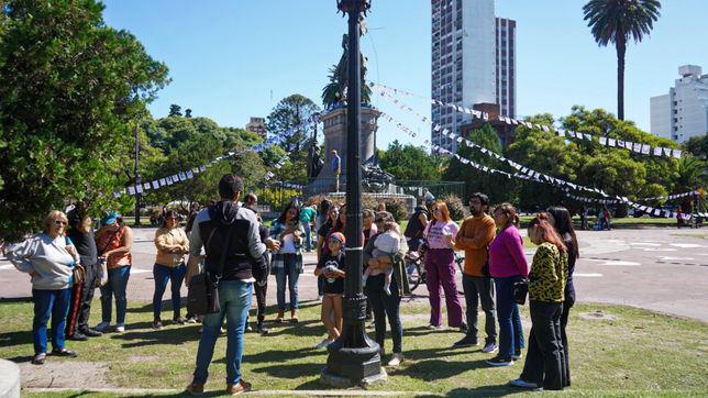 una multitud recorrio el circuito de la memoria que trazo la dictadura en la plata