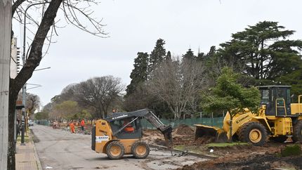 Las obras de ensanche en el Parque Saavedra terminan este miércoles