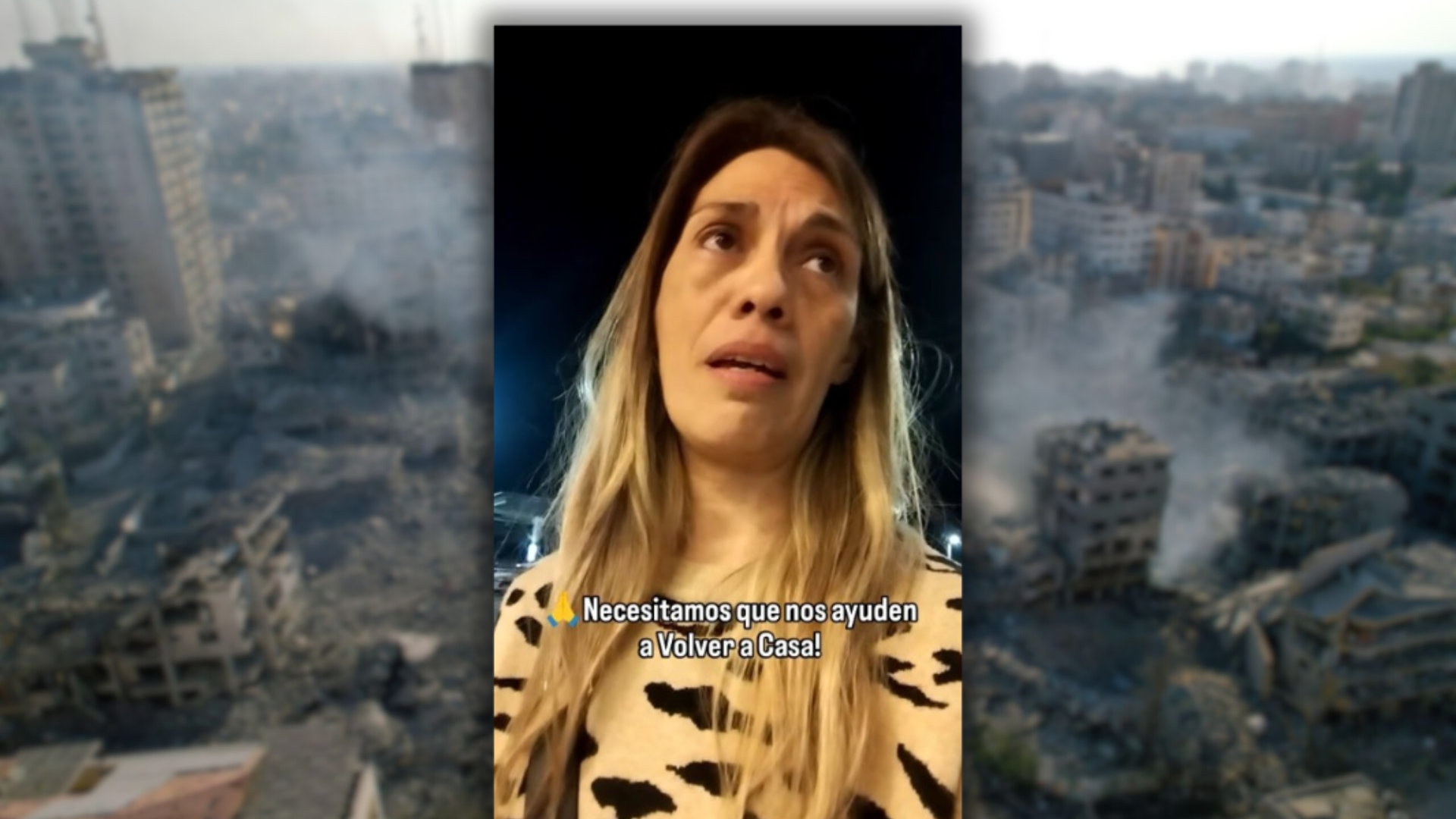 El drama de una psicóloga platense que huyó de Israel con su familia y quedó varada en Egipto