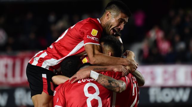 estudiantes aprovecho el envion y vencio a deportivo riestra en uno