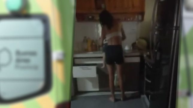 lo vas a terminar matando: el video del brutal ataque a un bebe de 1 ano en la plata