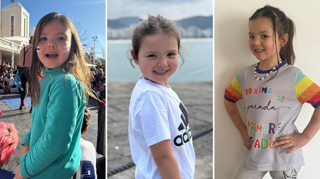 una nena de berisso interpreto el himno en lengua de senas durante un acto y se viralizo