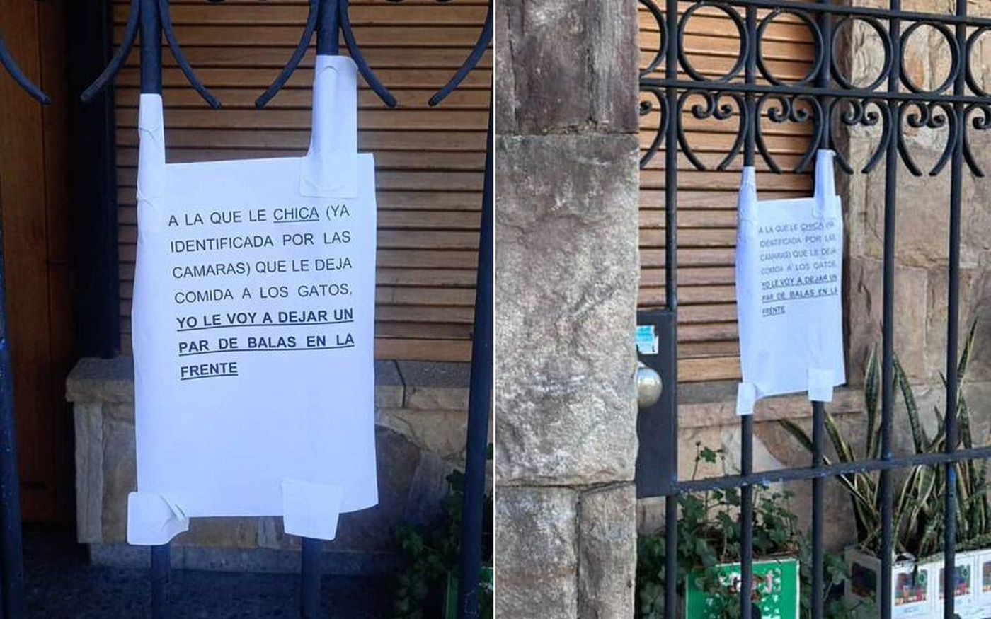 amenaza carteles 64 e 8 y 9