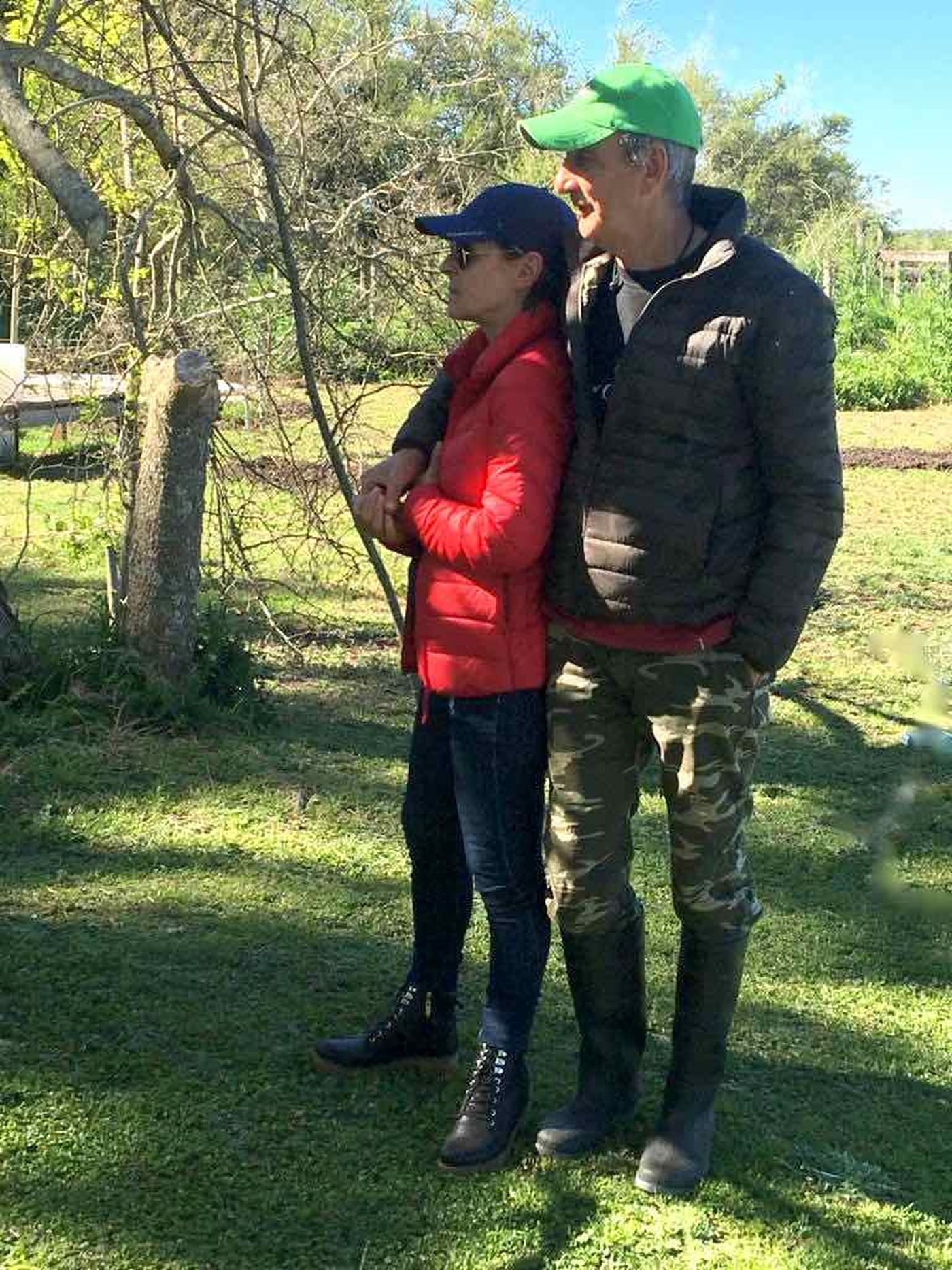 Silvia Bordoni y Mario Serra, en una imagen de estos últimos tiempos. 