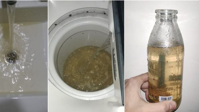 ¿que excusa tiene absa?, crecen las quejas de los vecinos por la turbiedad del agua