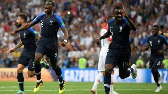 francia derroto 4 a 2 a croacia y se consagro campeon del mundial de rusia 2018