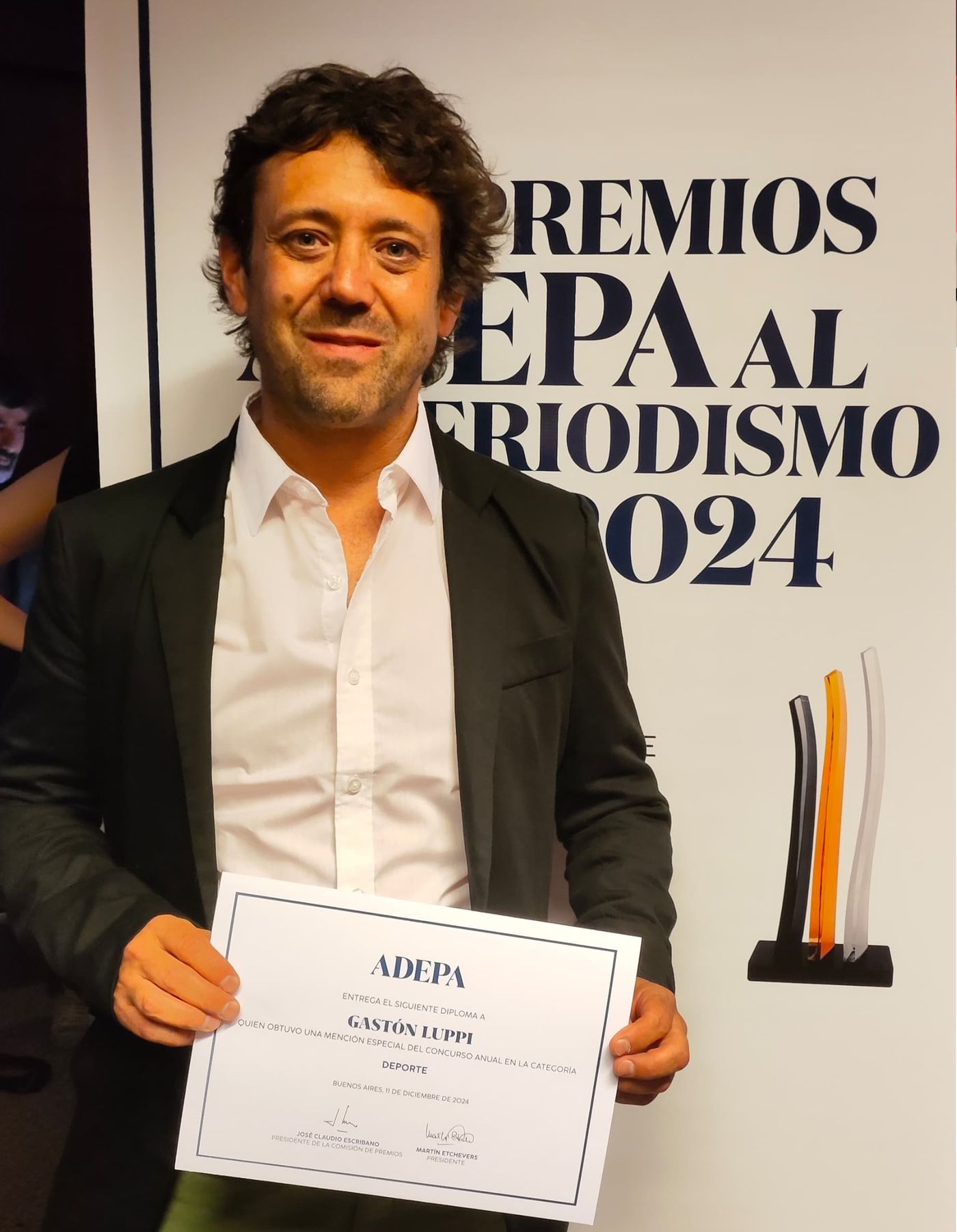 Gastón Luppi, el periodista premiado por ADEPA por una nota de 0221.com.ar