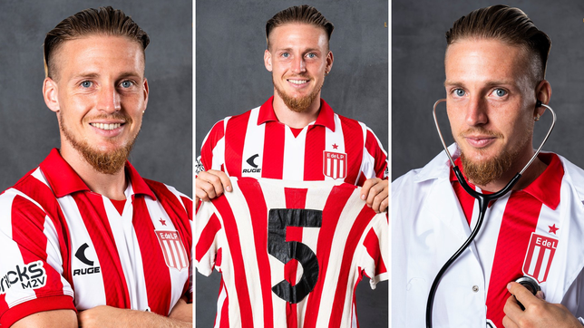 la bienvenida de la libertadores a estudiantes con ascacibar en homenaje a bilardo