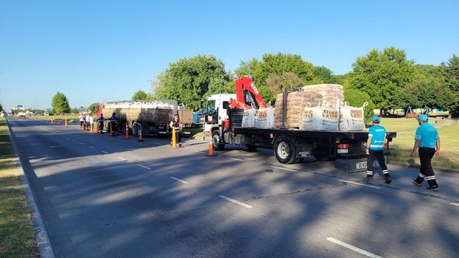 la municipalidad y provincia salieron a la caza de camioneros en infraccion