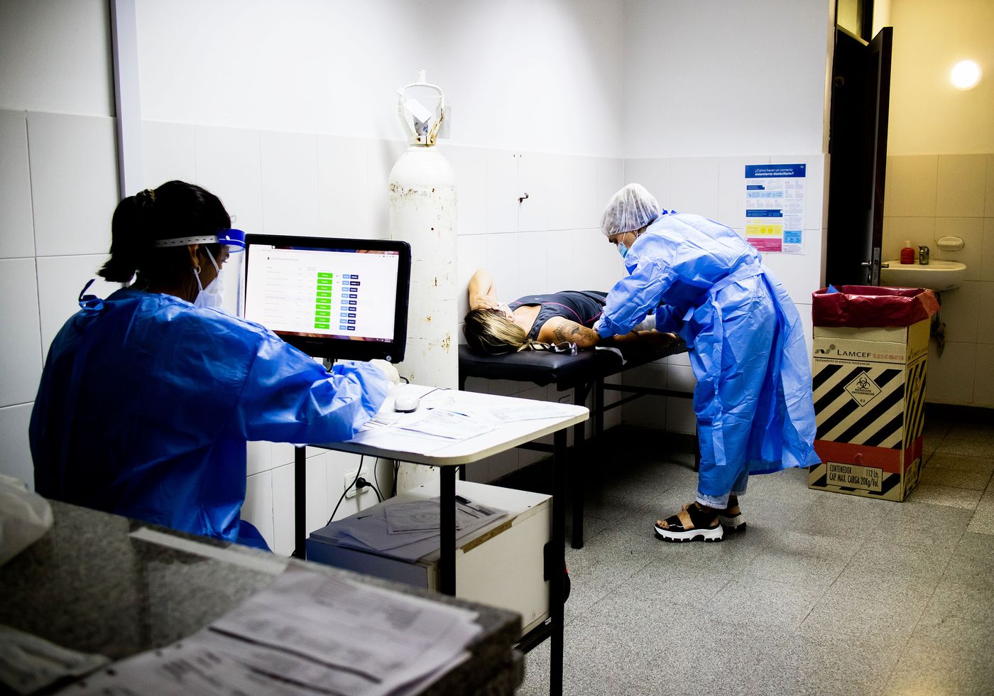 Hospital San Martin Coronavirus pandemia policlinico.jpg