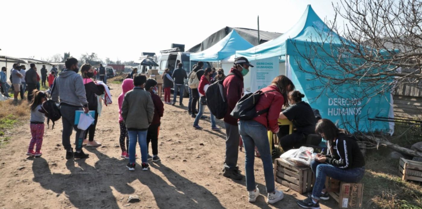 Operativo con migrantes Olmos - Operativo con migrantes