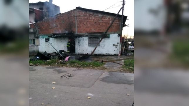 un detenido por el impresionante incendio en tolosa: yo prendi fuego la casa