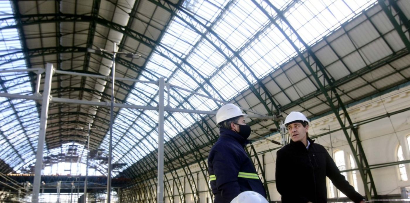 Garro en la Estación de Trenes
