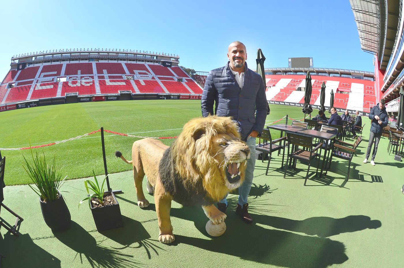 Juan Sebastián Verón Entrevista León.JPG