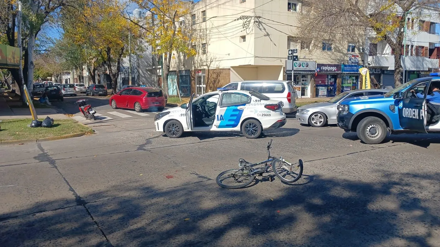 Accidente en 16 y 32