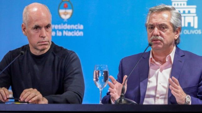 alberto fernandez recibira este viernes a horacio rodriguez larreta