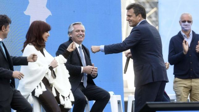 el frente de todos copo la plata para delinear la campana rumbo a las paso