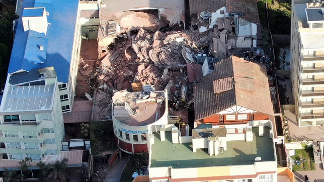 un hombre de 80 anos fue hallado muerto entre los escombros del hotel dubrovnik