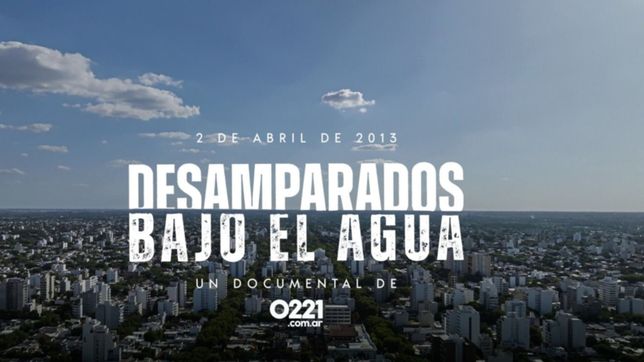 hoy se presenta desamparados bajo el agua en el espacio karakachoff de la unlp