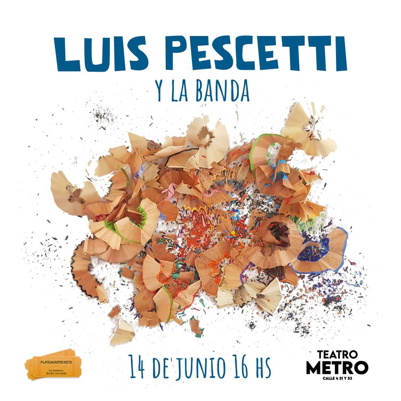 Luis Pescetti regresa a La Plata con un show para toda la familia en el Teatro Metro