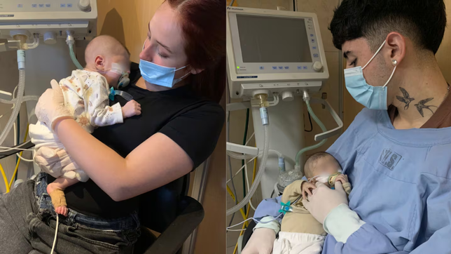 un bebe de 3 meses esta grave y su familia afirma que lo sedaron con fentanilo contaminado