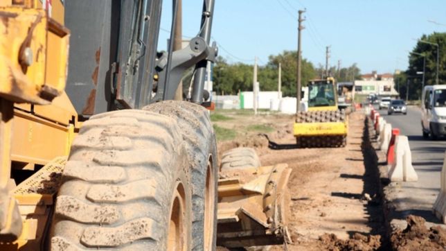 el mapa con todos los cortes y desvios por una importante obra vial en la plata