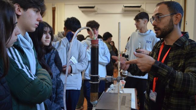 se hizo en la plata el festival de matematicas que convoca a cientos de estudiantes secundarios