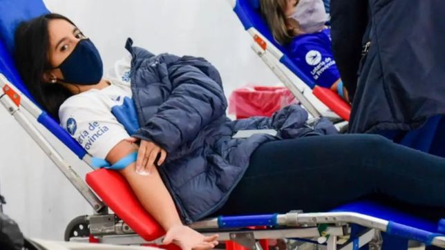 pionero en las colectas de sangre: gimnasia se convirtio en club donante