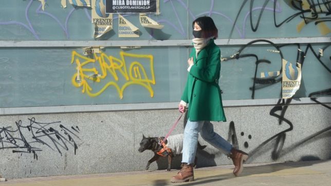 la semana termina en la plata con el dia mas frio en lo que va del ano