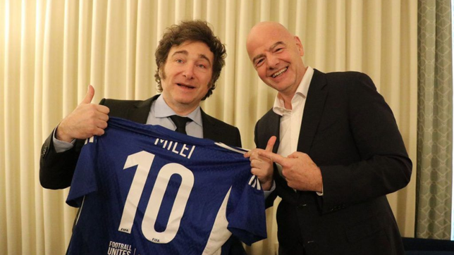 milei volvera a estados unidos para participar del sorteo del mundial 2026