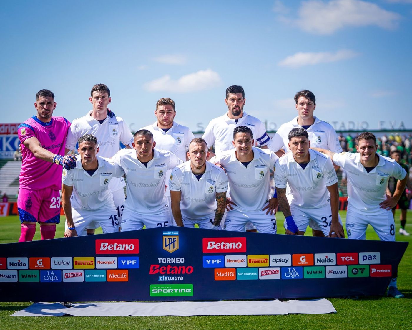 Gimnasia formación Sarmiento